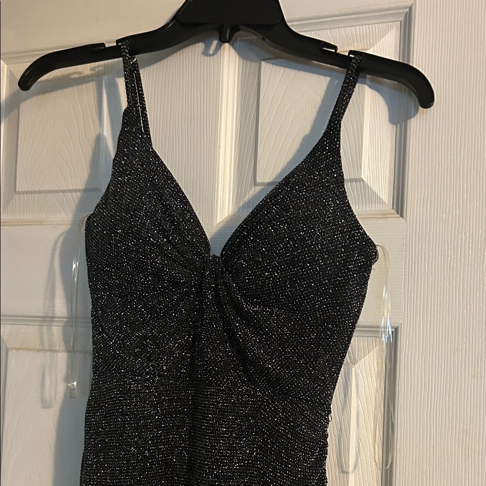 Emerald Sundae Glittering Black Top